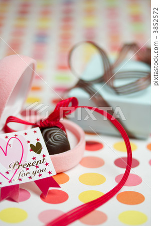 情人節圖片〜珠寶盒巧克力〜 3852572