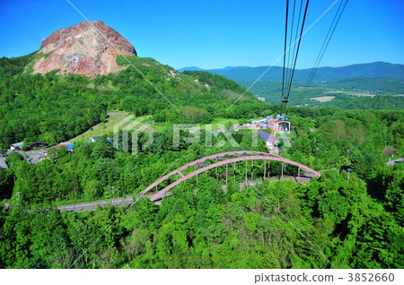 mount usu, ropeway, mountain 3852660