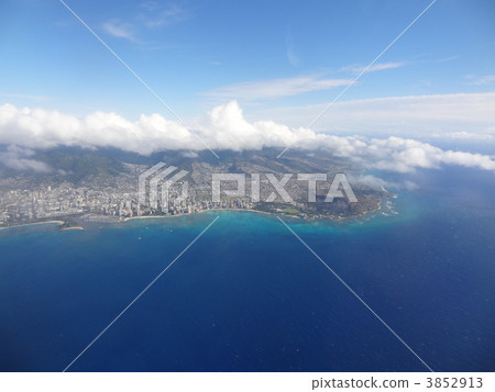 honolulu, Waikiki, blue water 3852913