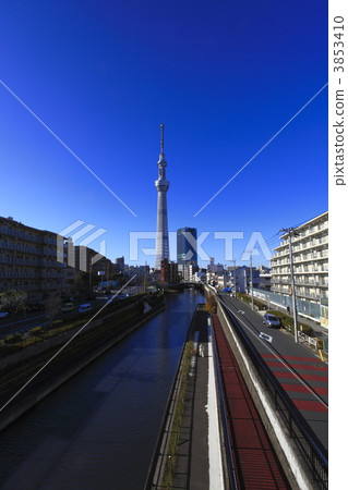 東京天空樹可以看到風景 3853410