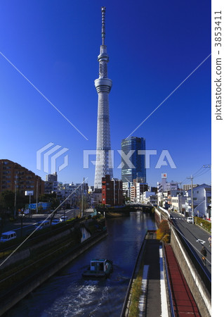 東京天空樹可以看到風景 3853411