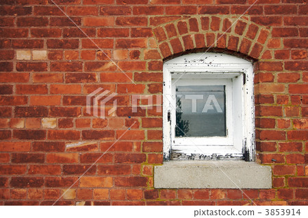 Aged Brick Wall & Window 3853914