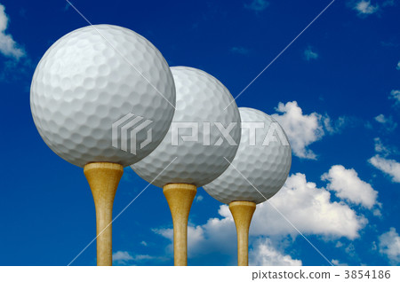 Three Golf Balls & Tees Three Golf Balls & Tees 3854186