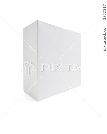 Blank White Box Isolated on White Blank White Box Isolated on White 3862517