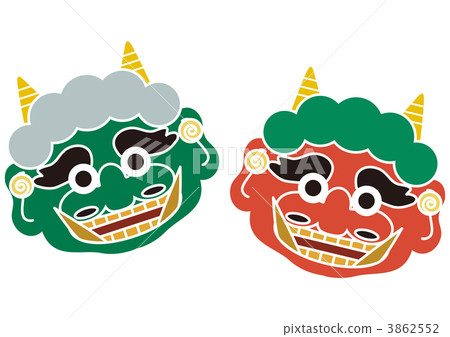 Red demons and green devils 3862552