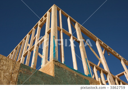 Construction Home Framing Abstract Construction Home Framing Abstract 3862759