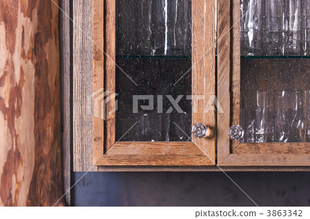 Rustic Cabinet Abstract 3863342