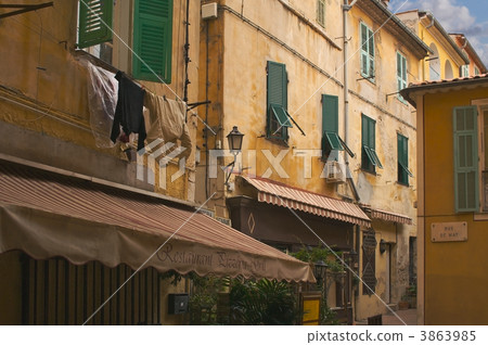 Narrow Street in France Narrow Street in France 3863985