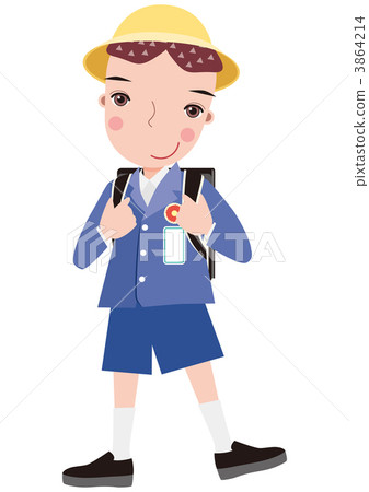 Admission smiley boy - Stock Illustration [3864214] - PIXTA