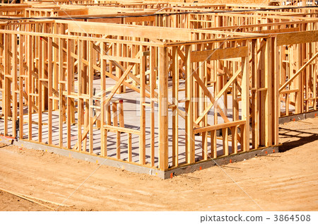 New Home Construction Framing 3864508