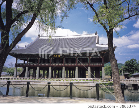 首爾的景福宮 3865374
