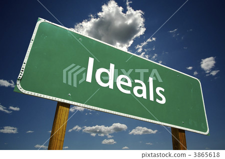Ideals Road Sign Ideals Road Sign 3865618