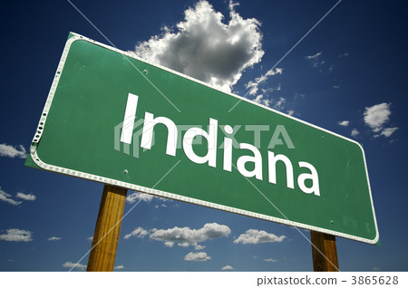 Indiana Road Sign 3865628