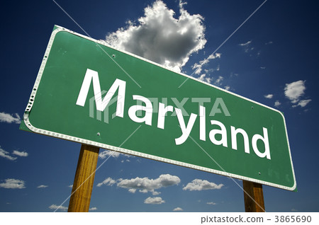 Maryland Road Sign 3865690