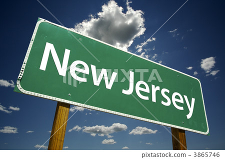 New Jersey Road Sign New Jersey Road Sign 3865746
