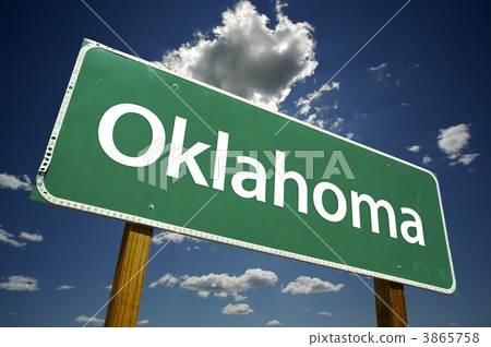 Oklahoma Road Sign Oklahoma Road Sign 3865758