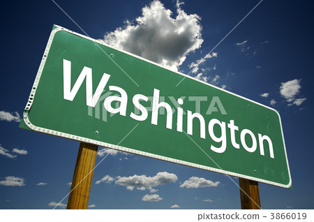 Washington Road Sign Washington Road Sign 3866019