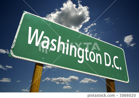 Washington D.C. Road Sign 3866020