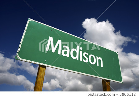 Madison Green Road Sign 3866112