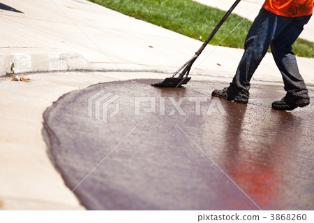 Road Worker Resurfacing Street 3868260