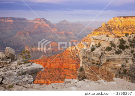 Stock Photo: Beautiful Grand Canyon Landscape View