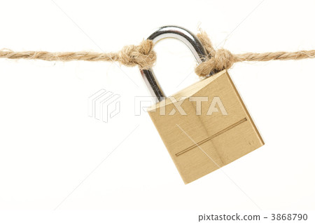 Poor Security Lock Isolated Poor Security Lock Isolated 3868790