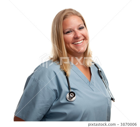 Friendly Female Blonde Doctor Friendly Female Blonde Doctor 3870006