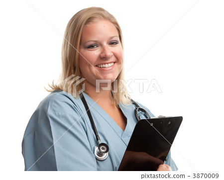 Friendly Female Blonde Doctor Friendly Female Blonde Doctor 3870009