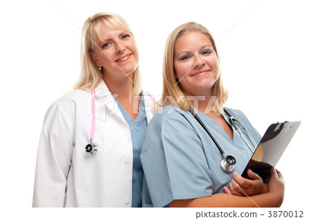 Two Friendly Doctors or Nurses Two Friendly Doctors or Nurses 3870012