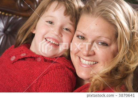 Young Mother and Daughter 3870641