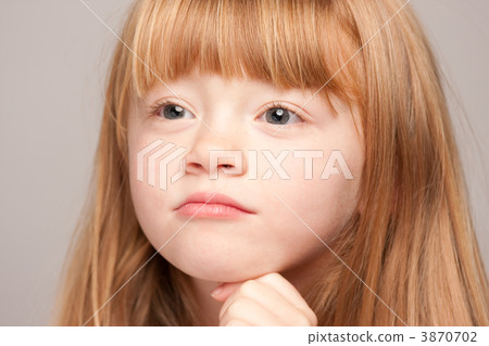 Portrait of an Adorable Red Haired Girl Portrait of an Adorable Red Haired Girl 3870702