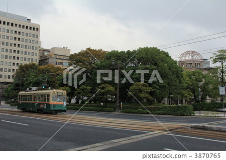 廣島鐵路 廣島和平紀念公園 有軌電車 3870765