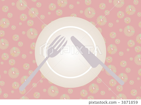 Table setting · flower pattern pink · meal Table setting · flower pattern pink · meal 3871859