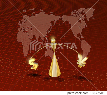 Foreign exchange / the dollar at the global financial market 3872509