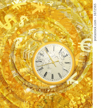 觀看和主要貨幣圖像/日元，美元，歐元 3872565