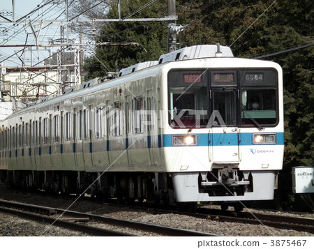 图库照片 小田急线8000系列在町田站附近