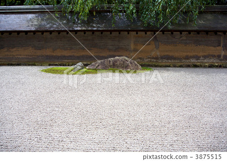 World heritage Ryoanji's stone garden World heritage Ryoanji's stone garden 3875515
