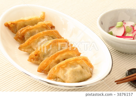 炸餃子 3876157