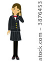 夾克女孩高中生 3876453