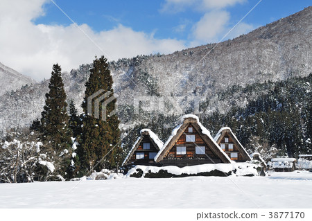 Winter Shirakawa Town Winter Shirakawa Town 3877170