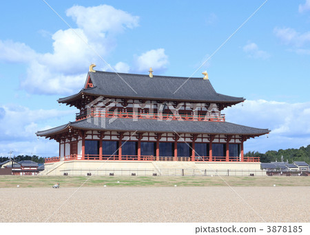 Heijyo宮殿的修復的城堡 3878185