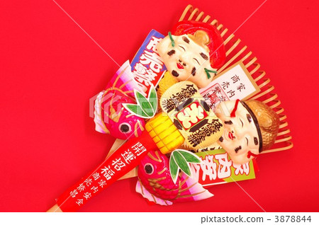 耙子 新年裝飾 財神爺 3878844