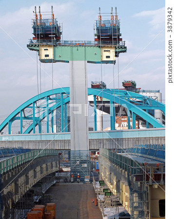 Construction of highway 3879342