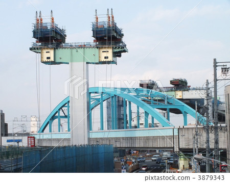 Construction of highway 3879343