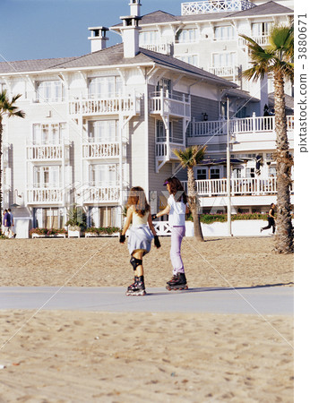 聖莫尼卡在洛杉磯 聖莫尼卡在洛杉磯 3880671