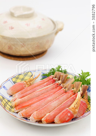 Raw snow crab for crab shabu 3882796
