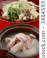 Cooked in water  3884593