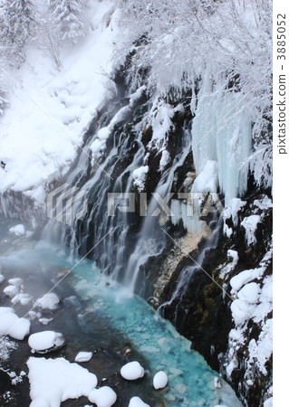 White mustache waterfall 3885052