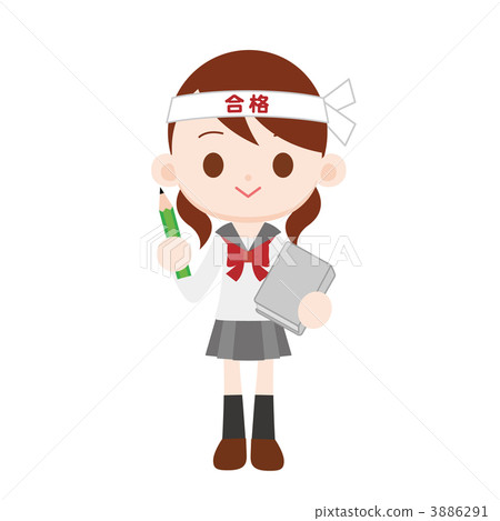 Examination girl 3886291