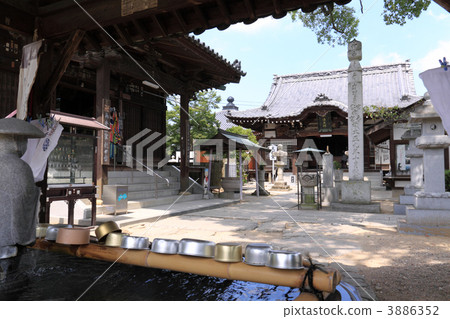 四國神社工廠83號佛教寺院一宮大雄寶殿和大正堂 3886352